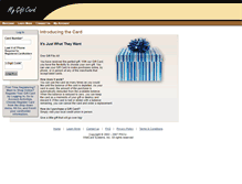 Tablet Screenshot of mygiftcardaccount.pscufs.com