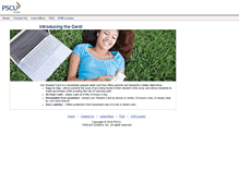 Tablet Screenshot of prepaidstudentcard.pscufs.com